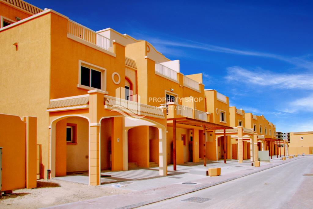 The best option is now available! Own a 2BR Villa in Al Reef, Mediterranean Village.